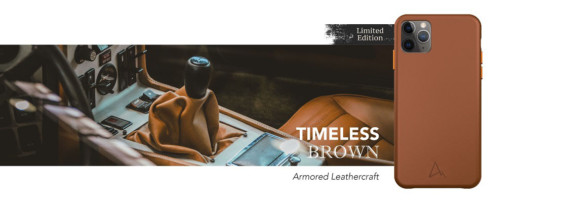 brown iphone leather case
