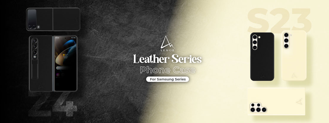Leather Series Phone Case for Samsung