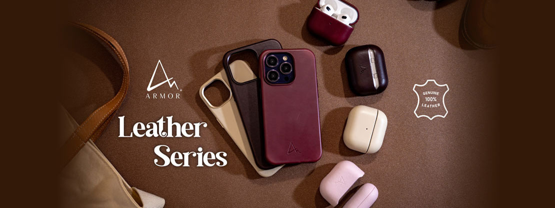 Leather Series case for iPhone 14