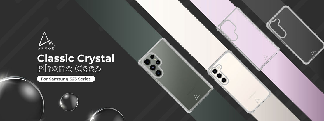 Classic Crystal Phone Case for Samsung S23 Series