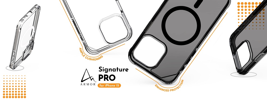 Signature Pro for iPhone 15 Enhanced Protection